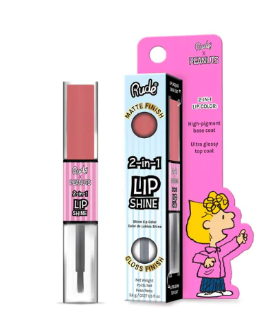 PEANUTS 2-IN-1 LIP SHINE - SWEET