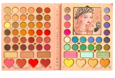 IGOODCO CHEETAH HAT 70 COLOR EYE AND FACE PALETTE