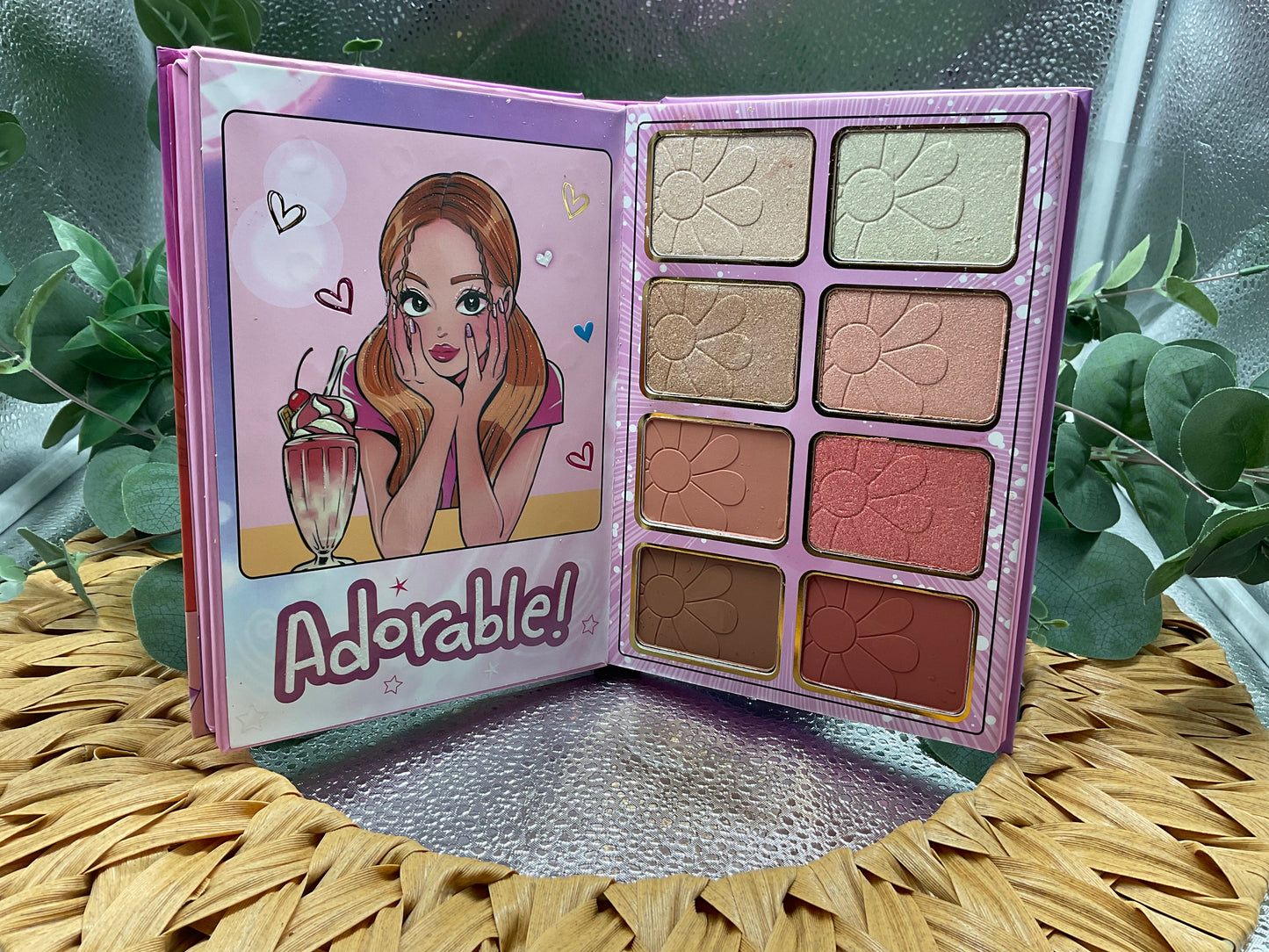 (COOL GIRL) Eyeshadow/Face Book Palette