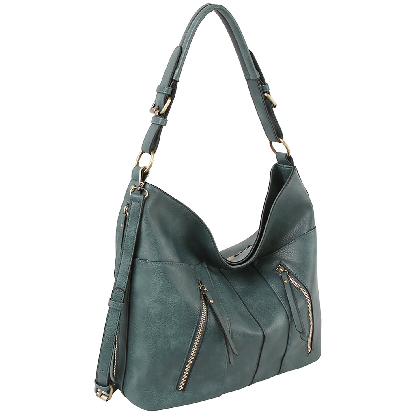 Fashion Zip Shoulder Bag Hobo