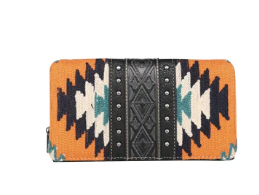 Montana West Aztec Tapestry Wallet