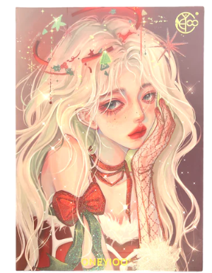 ONEYIOO CHRISTMAS GIRL 32 COLOR PALETTE