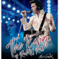 Elvis The King Blue Throw Blanket