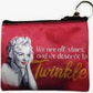 Marilyn Coin Purse Keychain - Twinkle