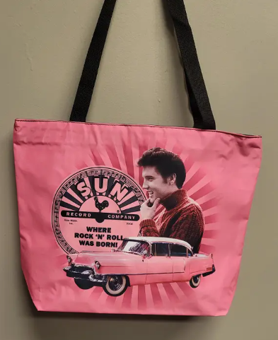 Elvis Sun Record Pink Tote