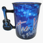 Elvis Mug - The King Blue Guitar