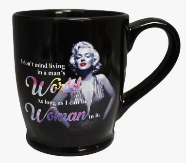 Marilyn Mug - Woman Living in a Man's World