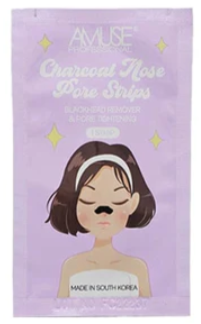 AMUSE CHARCOAL NOSE PORE STRIPS