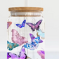 Butterflies Glass Tumbler