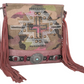 Montana West Aztec Collection Camo Print Canvas Concealed Carry Crossbody