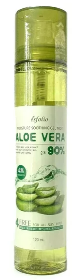 Esfolio - 90% Aloe Vera Moisture Soothing Gel Mist 120 ml.