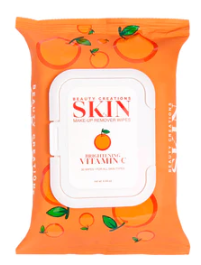 BEAUTY CREATIONS VITAMIN C BRIGHTENING MAKEUP REMOVER WIPES