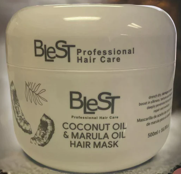 BLEST COCONUT OIL & MARULA OIL HAIR MASK