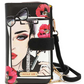 NICOLE LEE TRIFOLD PHONE CASE CROSSBODY WALLET