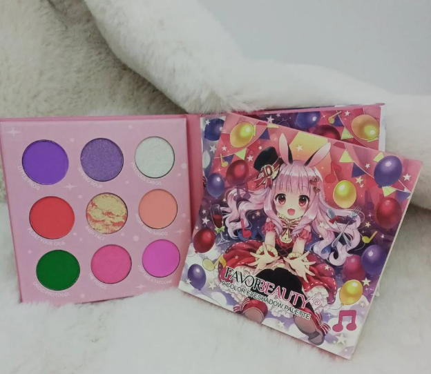 Favor Beauty Anime girl Palette's