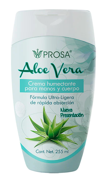 PROSA - ALOE VERA MOISTURIZING CREAM FOR HANDS AND BODY