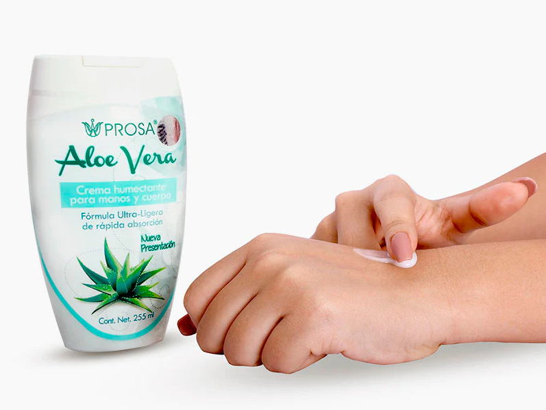 PROSA - ALOE VERA MOISTURIZING CREAM FOR HANDS AND BODY