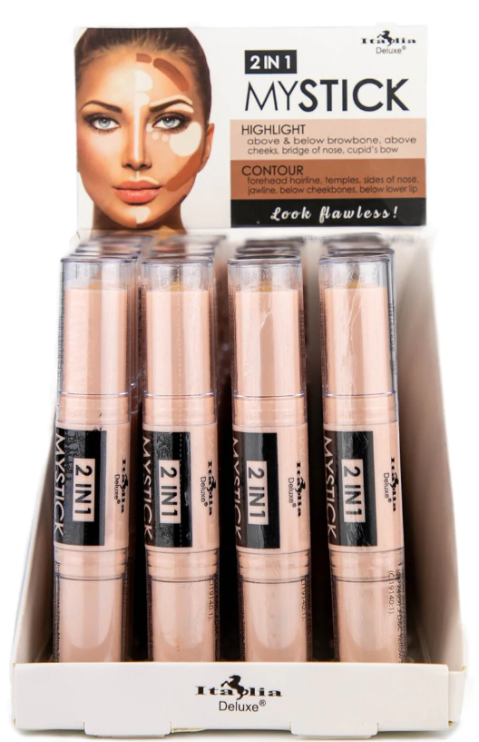 ITALIA DELUXE MY STICK 2 IN 1 HIGHLIGHT & CONTOUR