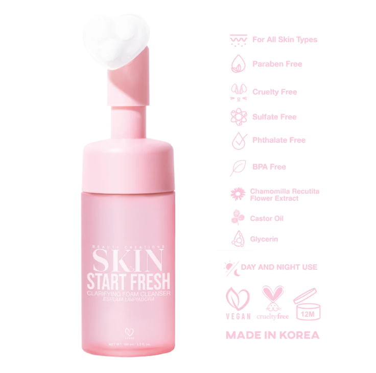 Beauty Creations SKIN Start Fresh Clarifying Foam Cleanser