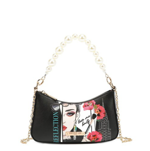 NICOLE LEE PEARL SHOULDER BAG