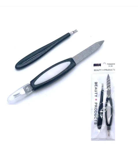 NAIL BUFFER & CUTICLE TRIMMER