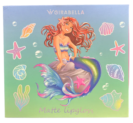 GIRABELLA MERMAID MATTE LIPGLOSS BOX OF 6