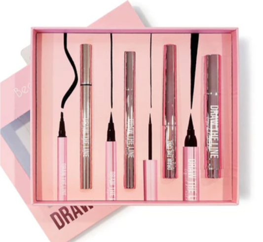 BEAUTY CREATIONS DRAW THE LINE 4PC. LIQUID EYELINER SET