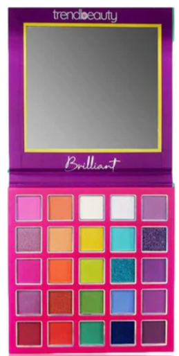 TREND BEAUTY - BRILLIANT EYESHADOW PALETTE