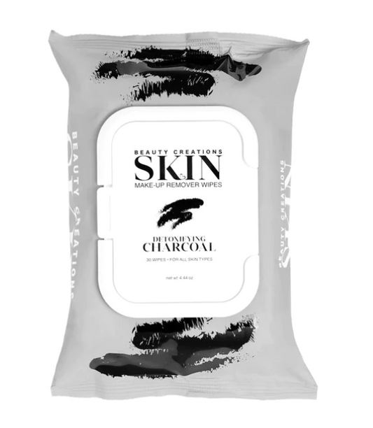 CHARCOAL DETOXIFYING MAKEUP REMOVER WIPES