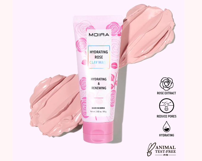 MOIRA Hydrating Rose Clay Mask