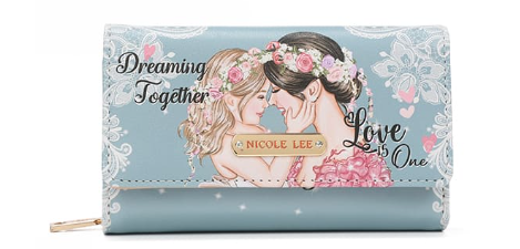 DREAMING TOGETHER MINI TRIFOLD WALLET