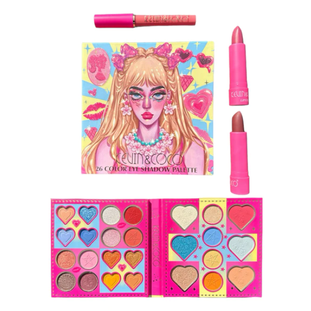 KEVIN & COCO EYE SHADOW MAKEUP SET