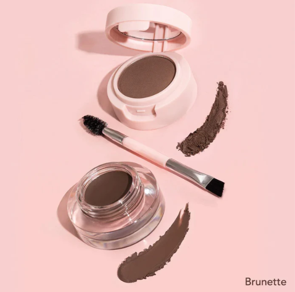 BROW KIT - EYEBROW POWDER & GEL 3 COLORS