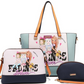 Nicole lee BEST FRIENDS 3 PIECE HANDBAG SET