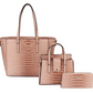 Croc Alligator 3-in-1 Shopper Set