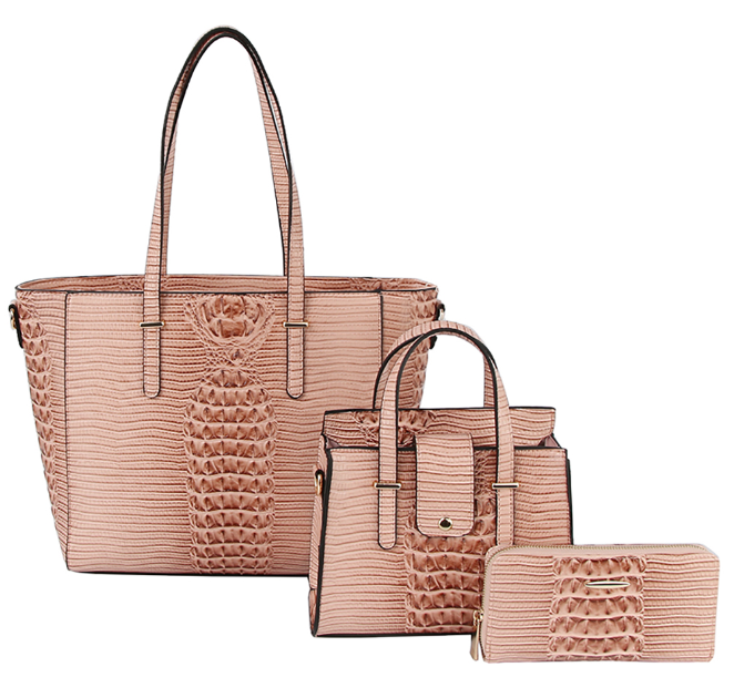 Croc Alligator 3-in-1 Shopper Set