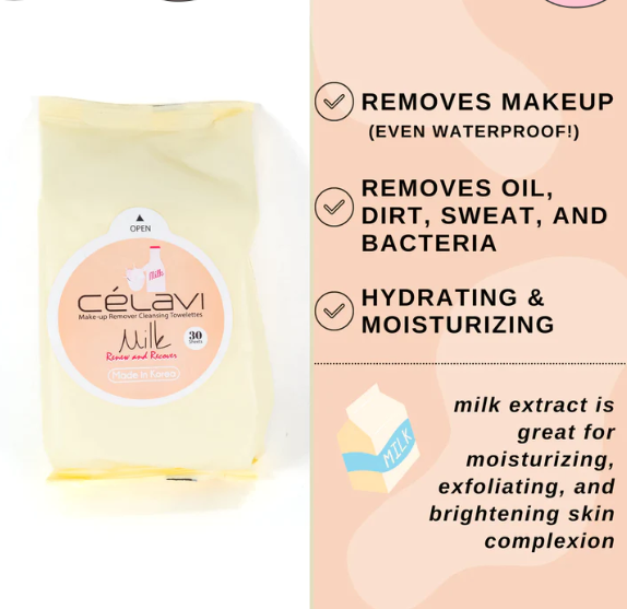 Celavi Makeup Remover Wipes