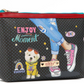 NICOLE LEE ENJOY EVERY MOMENT LARGE COSMETIC POUCH