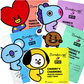 BT21 PRINTED ESSENCE SHEET MASK COLLECTION