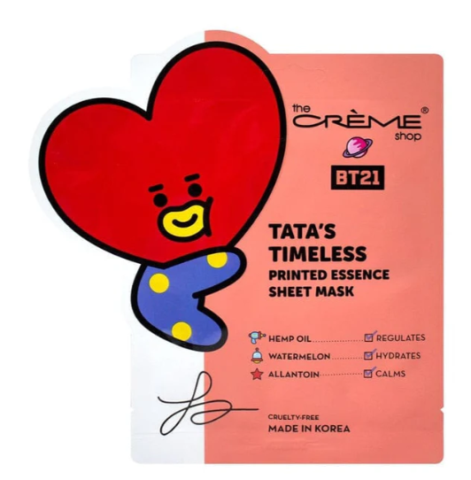 BT21 PRINTED ESSENCE SHEET MASK COLLECTION