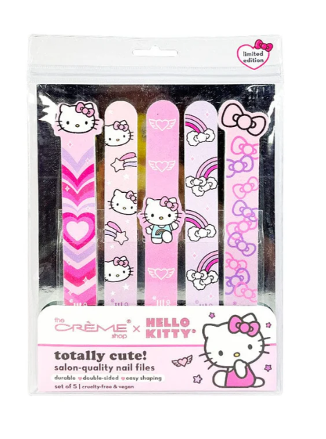 THE CREME SHOP HELLO KITTY Y2K LIMITED EDITION COLLECTION NAIL FILES (SET OF 5)