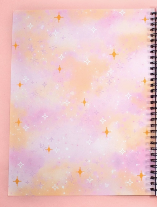 Cafe Quest Spiral Lined Notebook