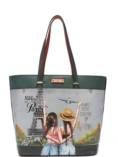 Nicole Lee THE HAPPY TOGETHER SHOPPER BAG