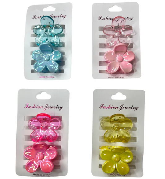 FASHION HAIR CLIP FLOWERS