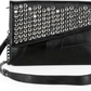 Rhinestone Top Flap Shoulder Bag Wristlet