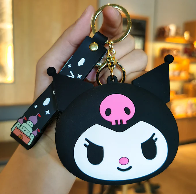 Cartoon Coin Purse Keychains