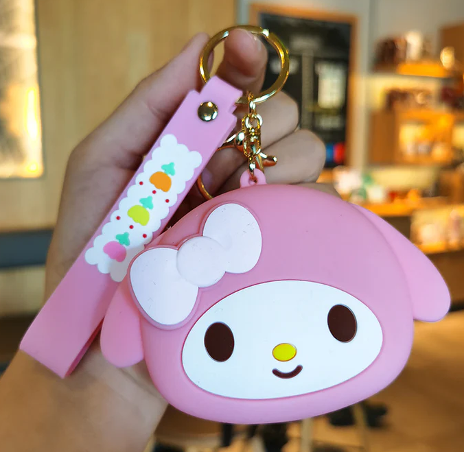 Cartoon Coin Purse Keychains