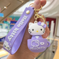 Cartoon Kitty Doll Silicone Keychains