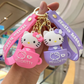 Cartoon Kitty Doll Silicone Keychains