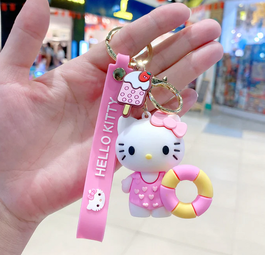 Cartoon Cat Doll Keychains